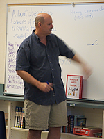 Mr. Holmes instructing us